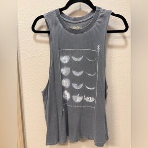 Spiritual Gangster Gray Moon Phase Tee